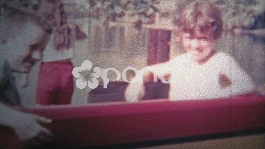 1956: Kids on the Disney train as it pulls away from dad.