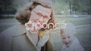 Ft. Lauderdale, USA - 1957: Classic 50's Looking Successful Mom and Dad Take