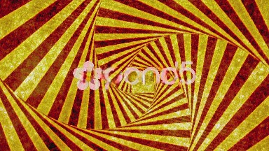 Funky Square Box Rotational Swirl Animation Background