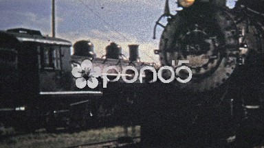 1972: Coal train cars Denver & Rio Grande take passengers across Colorado.