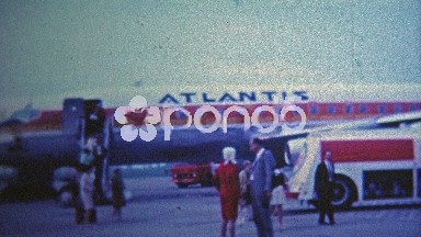 1969: Atlantis Airlines classic luxury flights across the Atlantic to European