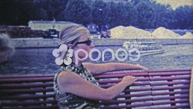 1969: Relaxing River Trip Past the Eiffel Tower for Mysterious Women.