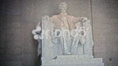 Washington DC (1975): Lincoln Jefferson JFK Washington memorials.