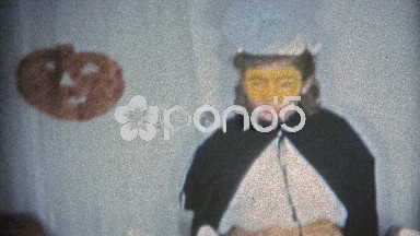 Boulder, Colorado 1951: Bizarre Halloween Game Pulling on Strings to Get Your