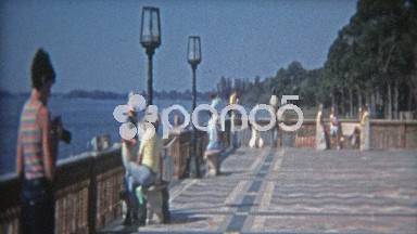1972: French Vacation Mansion Along the Rhine River.