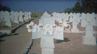 1972: German Military Cemetery in El M' Dou Tunisia