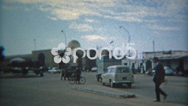 1972: Tunis Ancient City Scenes Marketplace Hustle and Bustle.