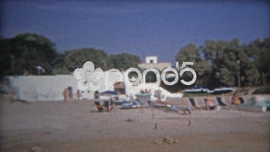 1972: Fancy Tunisian Beach Resort Walled Off from Locals.