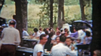 1975: Sunday Summer Community Town Picnic Potluck Lunch