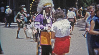 1953: Knott's Berry Farm Indian Village amusement park.