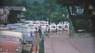 1957: Sites Around Tourist Town Candy Shop and Hotel