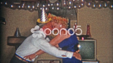 1953: Couples Playing Odd Butt Grabbing Underwear Game