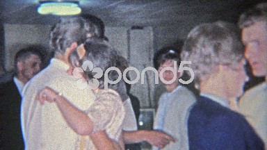 1955: Cool Teens Dancing in Parents Basement for Sweet 16 Party