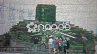 1965: The Hydro Floral Clock at Niagara Falls National Park, Ontario