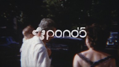 1954: Proud Italian Heritage Dad Carries Baby Daughter with Redhead Wife