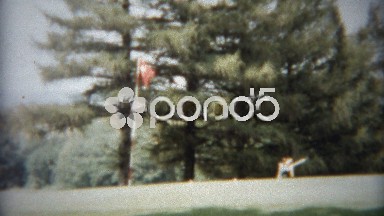 1954: Family adult co-ed golf course outing on top of the hill with a view.