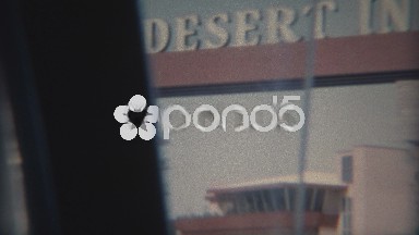 1965: Desert Inn Hotel Casino with marquee sign of coming attractions.