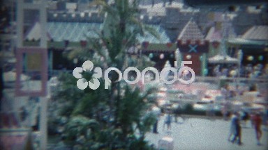 1965: Disneyland Chicken of the Sea sponsored amusement ride. ANAHEIM,