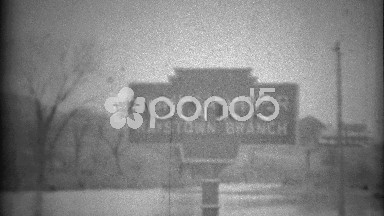 1936: Juniata River Raystown Branch epic flood homes underwater. SAXTON,