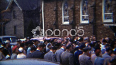 1956: Public Prayer Dedication Construction New Building from the Ashes.