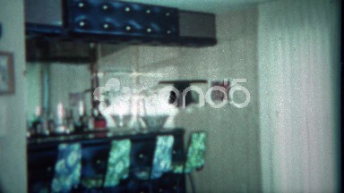 1963: Vintage Home Wet Bar Basement Setup Custom Built by the Owners. Buffalo,