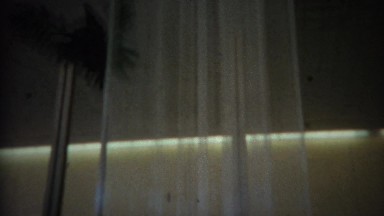 1967: Fancy Hotel Lobby Rain Waterfall Effect Display, San Diego, California