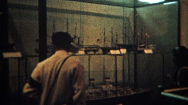 1965: Model Boat Museum in Glass Display Cases, New York City