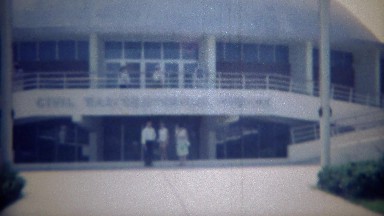 1965: Civil war centennial center sports arena newly built dome. FREDERICKSBURG,