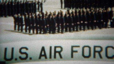 1966: Soldiers Gathering in Formation on U.S. Air Force Academy Training Grounds