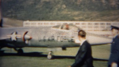1966: People goes to formal event on the academy grounds. U.S. AIR FORCE