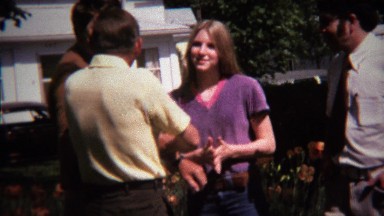 1973: Hot teenage girl surrounded by creepy uncles at family reunion.