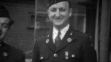 World War 2 Decorated Uniformed Veterans Proudly Display Medals