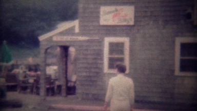 1949: Women Visit Seafood Restaurant on Ocean Bay in Hollywood, Florida