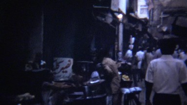 1972: Alley Street Arab Market Vendors Waiting for Business