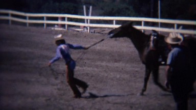 1972: Horse Refusing Fence Jump Embarrasses Rider, Patiently Finishes