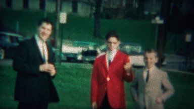 1964: Mean teenage boy pushes child pretends it didn't happen.