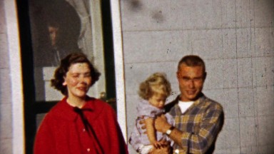 1959: Loving parents physically handicapped Down's syndrome girl.