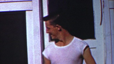 1958: Troublemaker teenager caught smoking cigarette drinking beer.