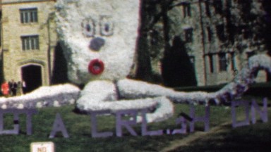 1961: Got a Crush on You Octopus Decoration College Sorority Campus Parade