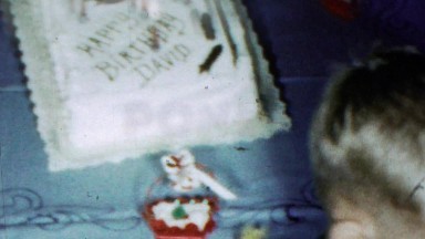 1963: Happy Birthday David cake friends party attendance wellwishers.