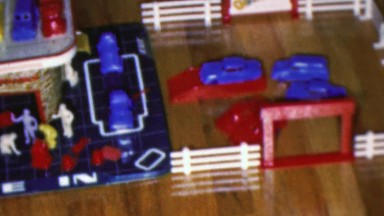 1964: Service center kids toy plastic game model imagination play.