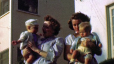 1957: Neighbor baby boomers mothers newborn boys better competition.