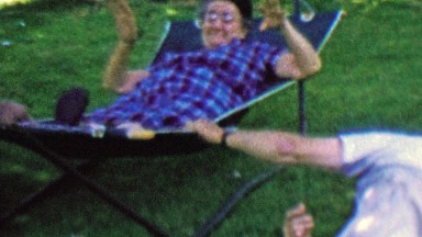 1962: Grandpa shakes hammock annoys excites Grandma.