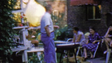 1957: Family Gathering on Front Porch in Norfolk, Virginia