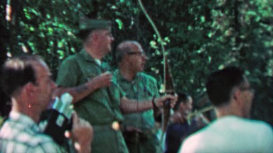 1967: Scoutmaster Leads Archery Class to Happy Crowd in Wilmington, Delaware
