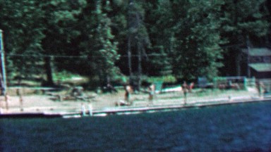 1967: Summer camp outdoor lake boating fun wilderness beach.