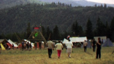 1967: Mexico campsite hq 12th World Scout Jamboree.