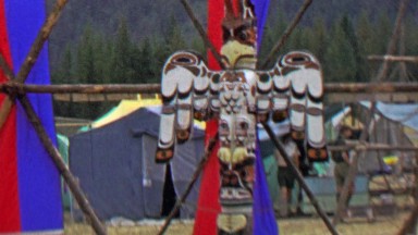1967: Atlas Troop 29 Canada totem pole 12th World Scout Jamboree.