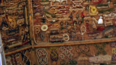 1967: String art made during 12th World Scout Jamboree.