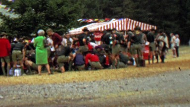 1967: Corporate Sponsored Tent at 12th World Scout Jamboree